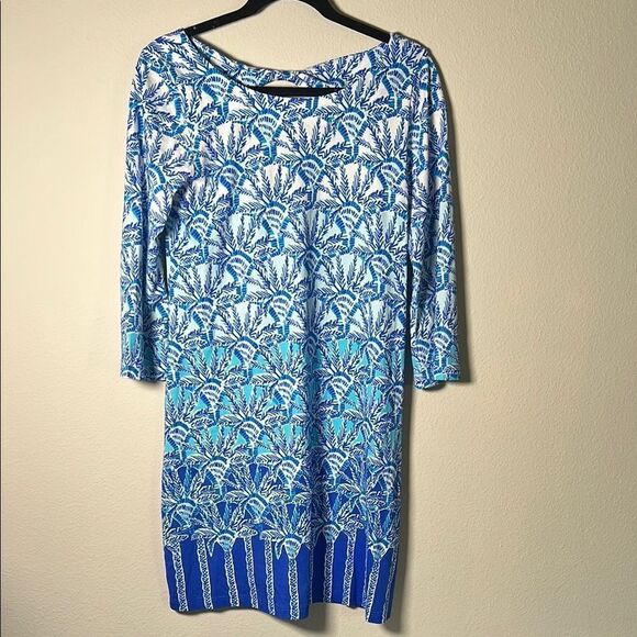 Lilly Pulitzer Dresses Lilly Pulitzer Bay Dress Whisper Blue - Picture 3 of 8